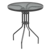 STOLIK OGRODOWY OKRĄGŁY 60 x 60 x 70 cm SZARY