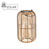 SOLAR LANTERN METAL - BEIGE 32 CM