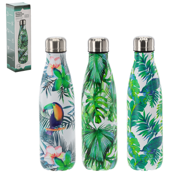 TERMOSKA NA VODU 500 ML TROPICO MIX VZOROV *4643