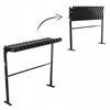 FOLDABLE BENCH L 86 CM BLACK