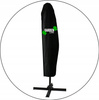 PARASOL DE GRĂDINĂ 3 M VERDE "BANANA" CU HUSĂ *2859
