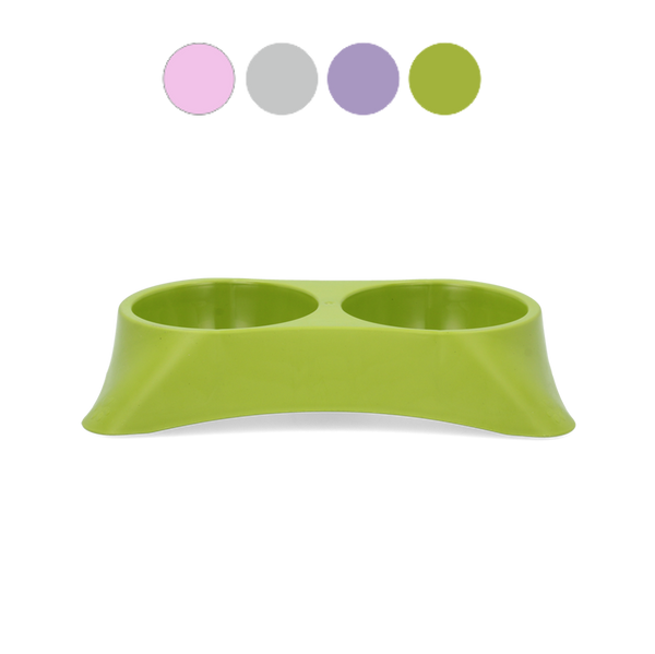 MISKA PRE PSA ALE MAČKU DVOJITÁ 2 x 0,25L *0249