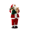CHRISTMAS FIGURE - SANTA CLAUS WITH PRESENTS 150 CM - LED + MELODY