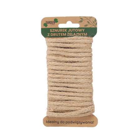 Sârmă de jute pentru legare 2,5 mm x 5 m cu fir de fier *4465