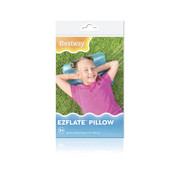 Bestway® 15" x 10" x 2"/38cm x 25cm x 5cm Wave Pillow