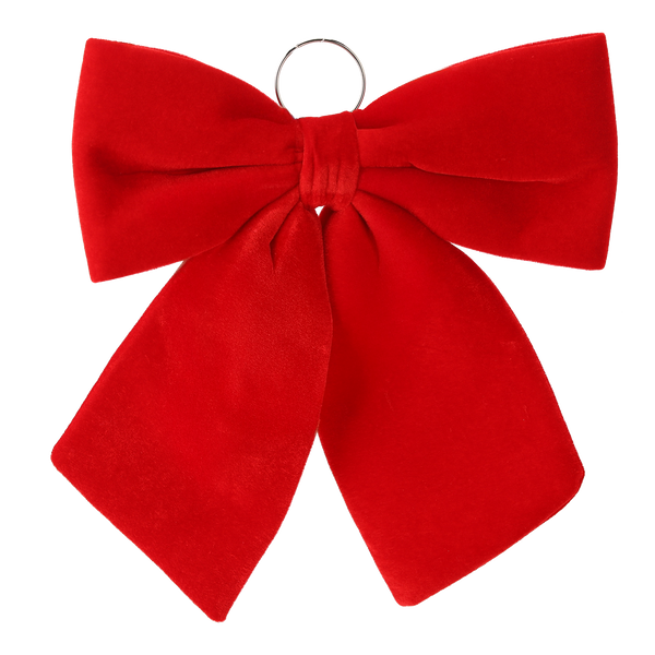 ČERVENÁ VÁNOČNÍ MAŠLE 44 CM *3108