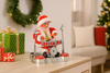 SANTA CLAUS WITH DRUMS - PLAYING 25,5 CM