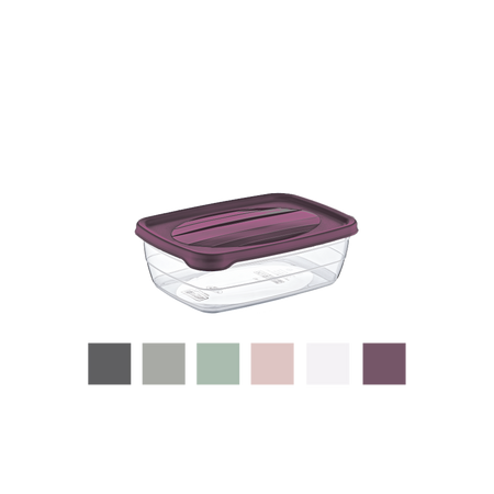 RECTANGULAR TREND BOX CONTAINER 0.3L