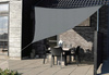 TRIANGULAR SHADE SAIL GREY 3 X 3 X 3M *0440