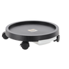 Podstavec pod květináč kulatý na kolečkách FI 28 CM *4564