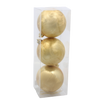 KPL. 3 BOMBEK 8 CM ČERVENÝ / ZLATÝ / STRIEBORNÝ *3870