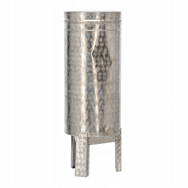 ODSTOJNIK 100 L NA STOJAKU Z ZAWOREM NIERDZEWNYM I POKRYWĄ *1413