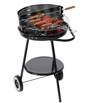 SIMPLE CHARCOAL BBQ WITH WHEELS 58 x 44 x 72 CM