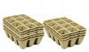 KPL.10 SZT PALETEK DONICZEK TORFOWYCH 15,5 x 11,5 x 5CM *8488