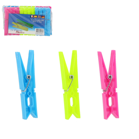 KLAMERKY KPL.24 KS. PLASTIKOVÉ *6285