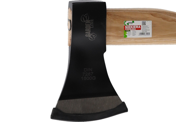 DŘEVAŘSKÁ SEKERA 1500 GR S DŘEVĚNOU RUKOVETÍ 80 CM *4205