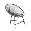 SET DE MOBILĂ PENTRU GRĂDINĂ (2 SCAUNE, MASĂ) - GRAY *3446