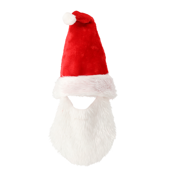 SANTA CALUS HAT WITH BEARD