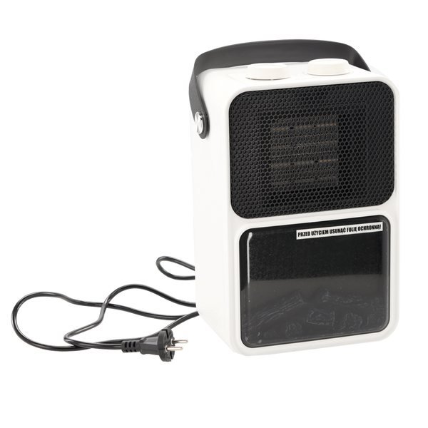 ELECTRIC FAN HEATER - FIREPLACE IMITATION 13,5 X 21 X 36 CM 600/1200W