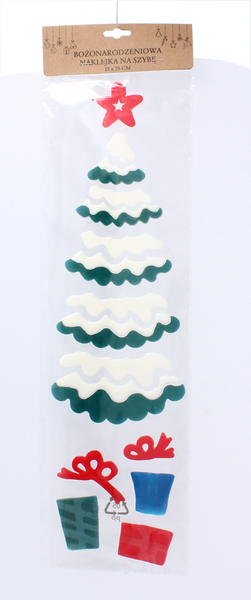 CHRISTMAS WINDOW STICKER 15 x 55 CM