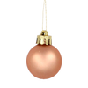 SET OF 60 CHRISTMAS ORNAMENTS OLIVE/COPPER/GRAPHITE MIX DESIGNS