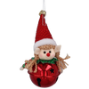 ORNAMENT DE BRAZ ÎN FORMĂ DE CLĂCĂ - CLĂCĂ ELVESCU MIX DE MODELE 5 x 12 CM ambalaj=8buc *8525