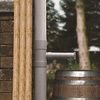 RAINWATER COLLECTOR GRAY 80 MM