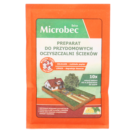 MICROBEC BIO ACTIVATOR FOR HOME SEWAGE TREATMENT PLANTS 35 G