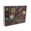 SET OF 20 CHRISTMAS TREE DECORATIONS MIX