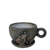 GARDEN POT – CUP WITH SNAIL 28 X 23 X 15 CM