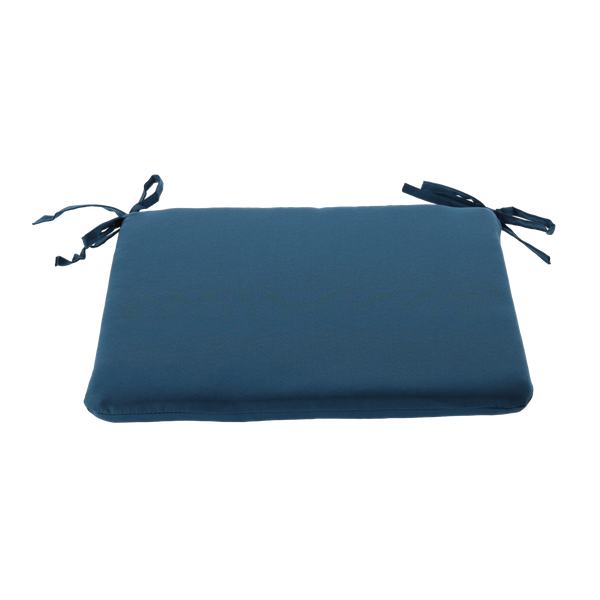 PODUSZKA NA KRZESŁO 40 x 40 x 3 CM NIEBIESKA