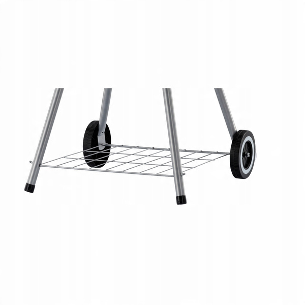 CHARCOAL KETTLE BBQ WITH LID, ASH PAN AND WHEELS 66 x 57 x 85 CM