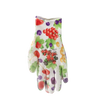 GARDEN GLOVES "8" PATTERN, POLYESTER WITH POLYURETHANE PACKET=12