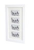 SZAFKA WISZĄCA ŚCIENNA NA BIŻUTERIĘ 31 x 9,5 x 56 cm *1240
