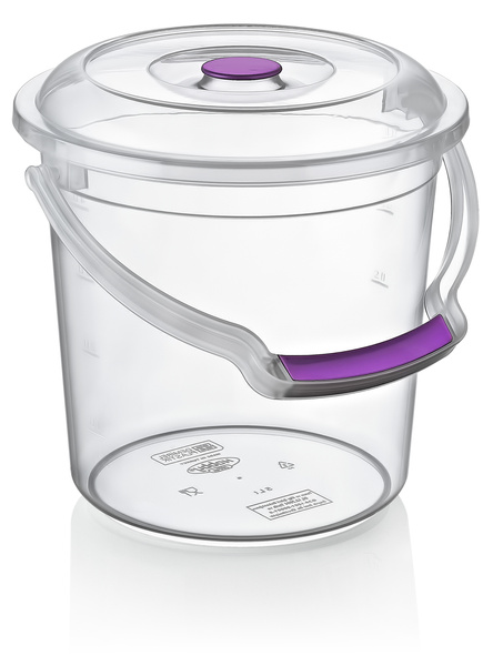 5 LT CLEAR WATER BUCKET