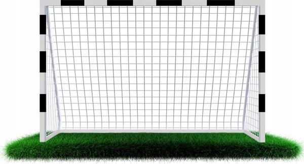 Poarta de fotbal cu plasă 300 x 200 x 90 CM *7543