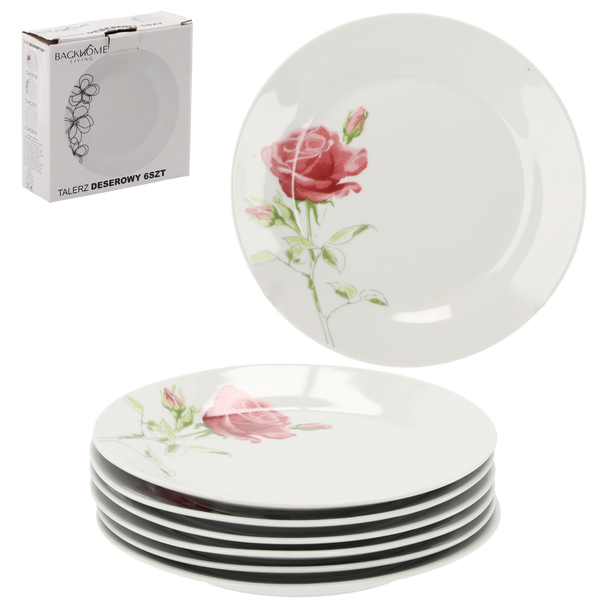 SET DE 6 FARFURII DE DESERT ROTUNDE G340 *9759