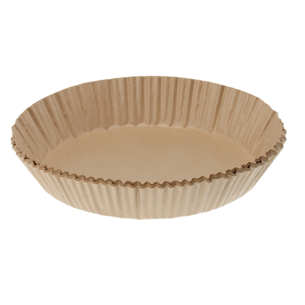 Sada 50 vložiek do fritézy bez tuku papierové okrúhle 20 x 4,5 cm *2558