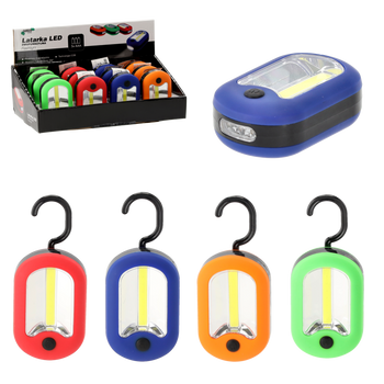 LANTERNĂ CU CÂrlig LED DUAL MIX CULOARE disp=12 buc *1069