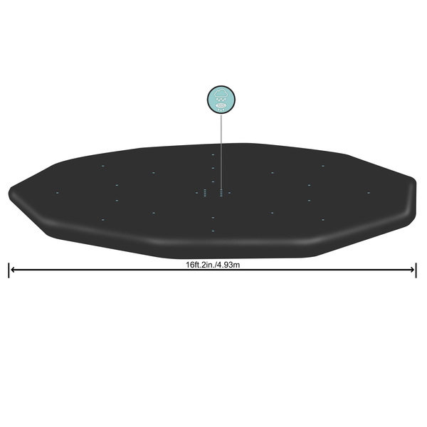 KRYT NA RÁMOVÝ BAZÉN 488 CM *4759