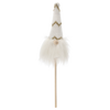 CHRISTMAS GNOME ON A STICK 7 x 3 x 24 CM MIX COLORS