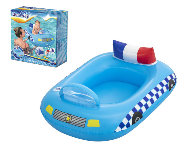 PONTON INFLATABIL PENTRU COPII MAȘINA DE POLIȚIE 97cm x 74cm *2438