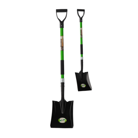 SHOVEL WITH FIBERGLASS HANDLE 120 CM