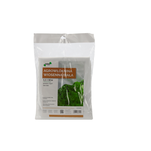 AGROTEXTIL 1.1 x 10 M JARNÍ BÍLÝ 17g *2050