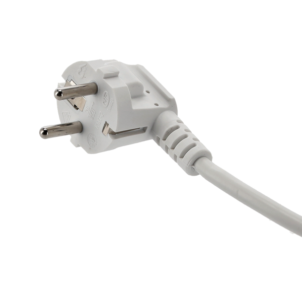 EXTENSION CORD POWER STRIP WITH SWITCH 3 SOCKETS 1.5M WHITE