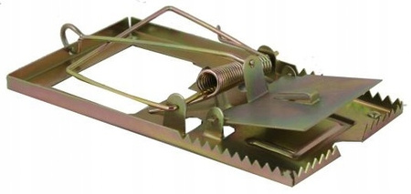LAPKA NA MYŠI METAL 9 x 5 CM balenie=36ks *3491