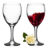 SET OF 6 RED WINE GLASSES 340 ML EMPIRE