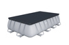 Power Steel 4.88m x 2.44m x 1.22m Rectangular Pool Set