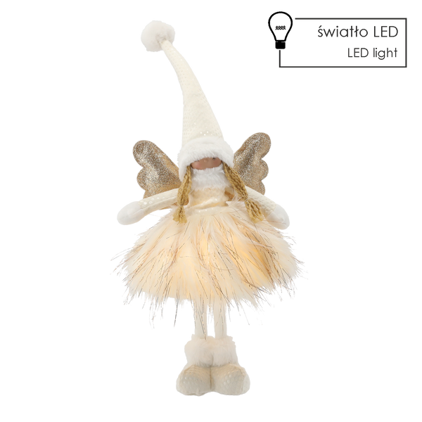 ANIOŁEK STOJĄCY 22 X 16 X 50 CM LED *1643