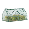 Small Green Garden Greenhouse 120 x 62 x H60/30 cm